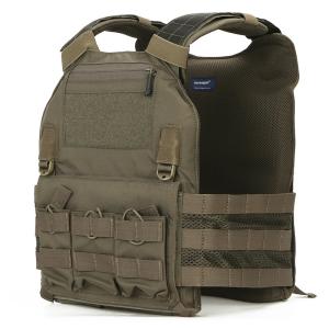 EMERSON LBT6094Aスタイル プレートキャリア 3ポーチ付 マルチカム