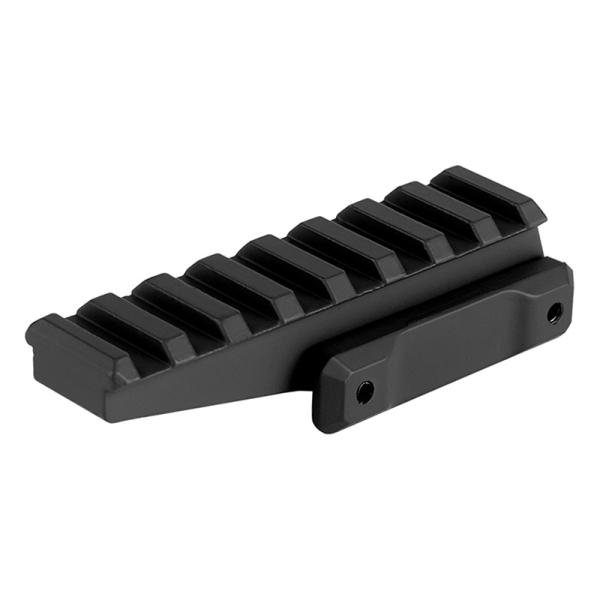WoSporT UNITYタイプ FAST OPTIC RISER MOUNT マウントベース BK...