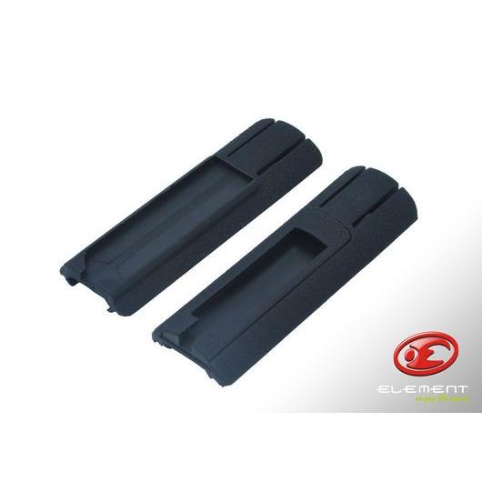 ELEMENT TD SCAR POCKETタイプ レールカバー BK ブラック 【 ネコポス可 】