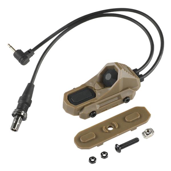 WoSporT Unity Tactical AXONスタイル デュアルスイッチ PEQ/2.5mm...