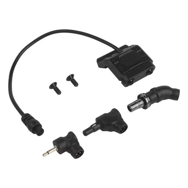 WoSporT MODタイプ スカウトライト マウントスイッチ 各種ライト PEQ対応 Black