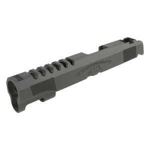 C&C マルイG17G5用KKMタイプアウターバレル&コンプセット(BK) [CCT0204
