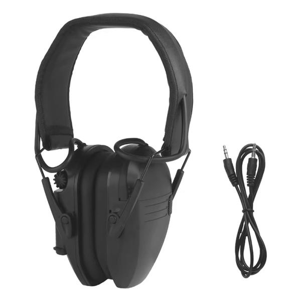 WoSporT シューティングトレーニングヘッドセット Black (ノイズリダクションバージョン)...