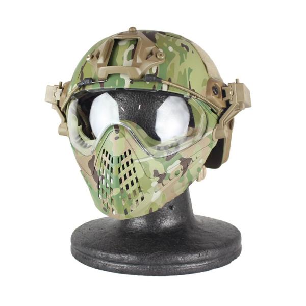 WoSporT パイロットタクティカルヘルメット PJ (FASTヘルメットアダプターver.) M...