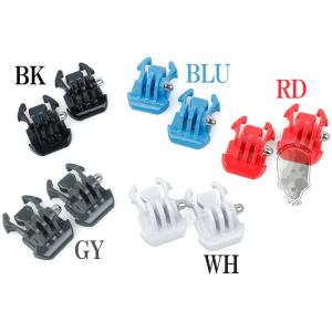 TMC GoPro QDバックル 2個セット HERO3/3+対応 BK ブラック