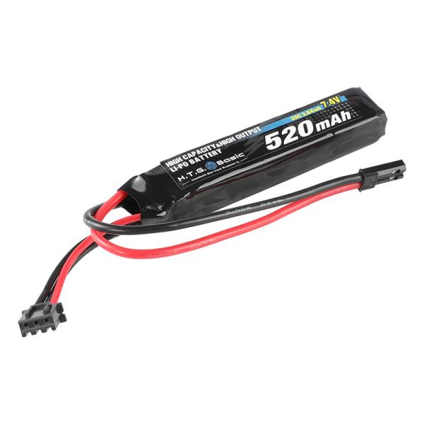 HTGベーシック リポバッテリー 電動ハンドガン/コンパクトマシンガン用 Li-Poバッテリー 7....