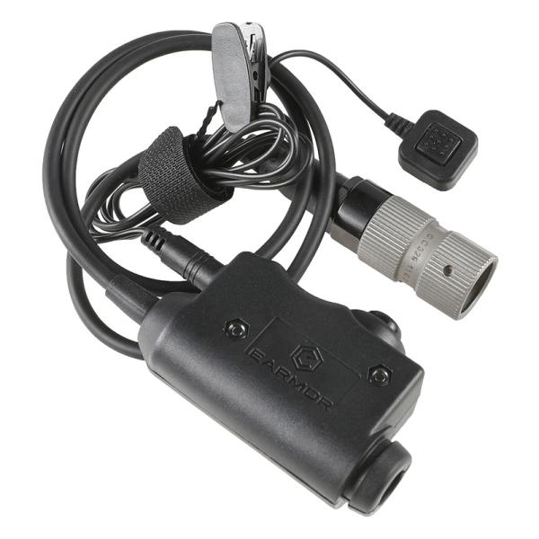 OPSMEN M52 6ピンラジオPTTアダプターケーブル (MIL PRC対応)