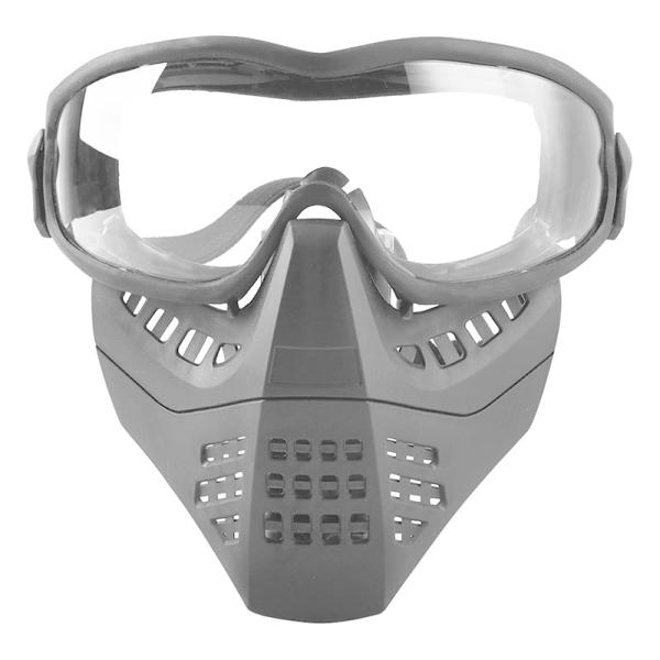 WoSporT アントシェイプマスク (クリアレンズ) BK