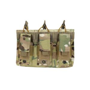 EMERSON M4用 オープントップトリプルマガジンポーチ マルチカム MC