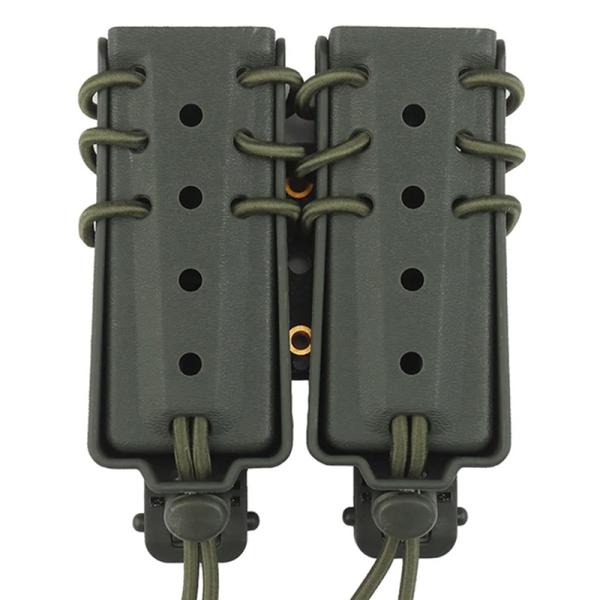 WoSporT WTスタイル クイックプル エクステンドピストル ダブルマグポーチ OD