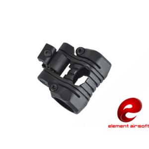 ELEMENT TDI Armsスタイル フラッシュライトマウント BK ブラック｜hercules-gear