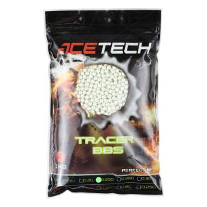 ACETECH バイオトレーサーBB弾 (グリーン) 0.25g/1kg(4000発)｜hercules-gear