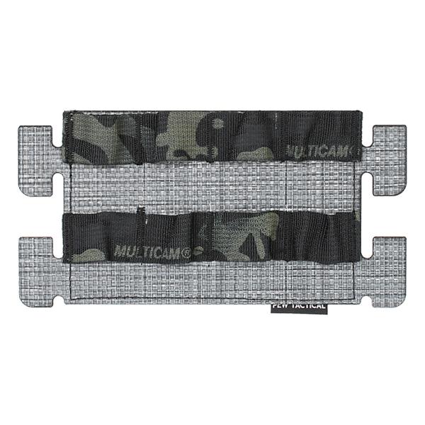 PEW Tactical FCスタイル アダプトMOLLEパネル マルチカムブラック