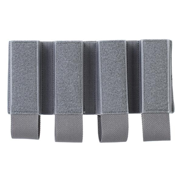 PEW Tactical FCスタイル ターンオーバー クアッドSMGマガジンポーチ ラージ ウルフ...