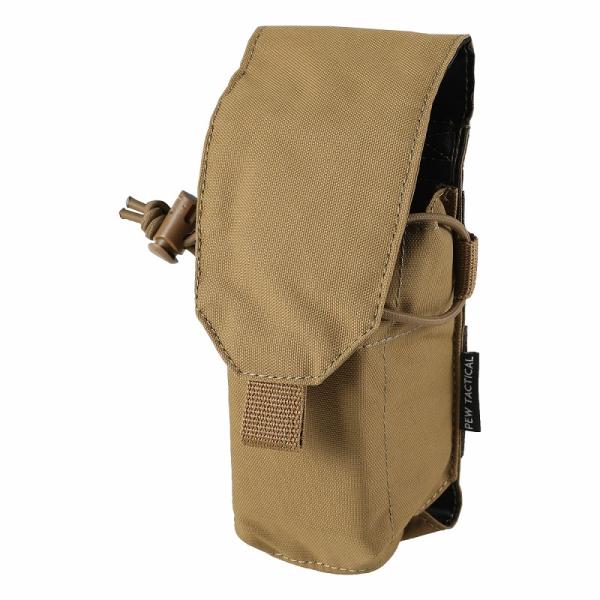 PEW Tactical TTスタイル SOF-LCS 5.56ダブルマガジンポーチ コヨーテブラウ...