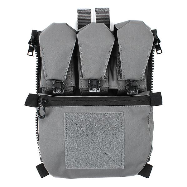 PEW Tactical FCスタイル バックパネル バンガー ウルフグレイ