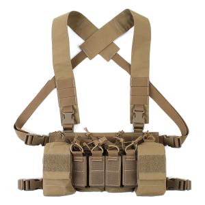 PEW Tactical SSスタイル Micro Fight MK4チェストリグ ウッドランド