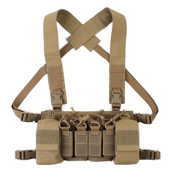 PEW Tactical HSPスタイル D3CRXチェストリグ コヨーテブラウン