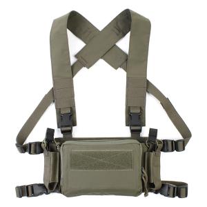 PEW Tactical SSスタイル Micro Fight MK4チェストリグ ウッドランド