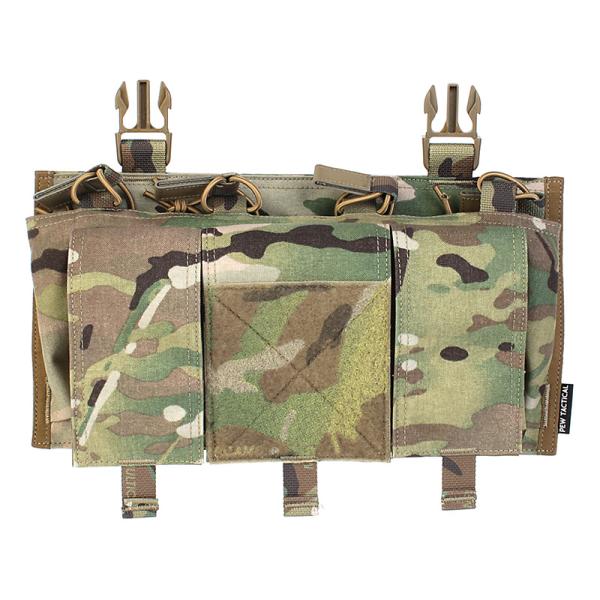 PEW Tactical VSスタイル QUAD 5.56プラカード GP マルチカム