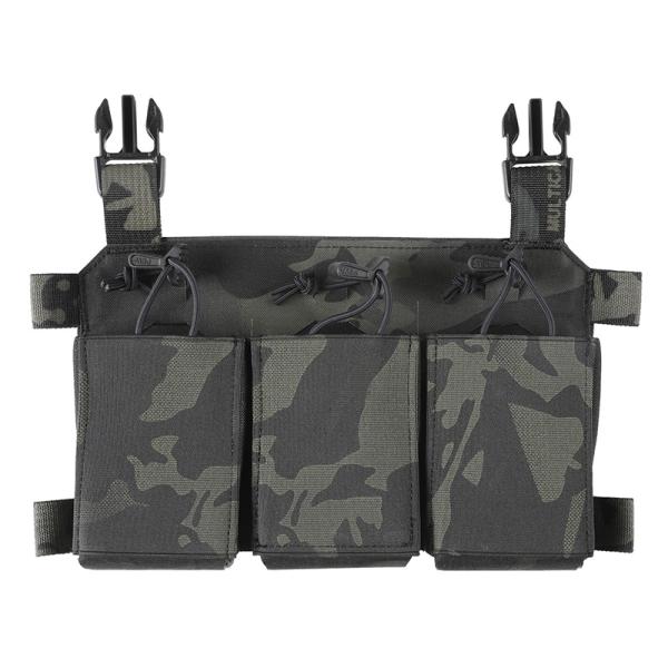PEW Tactical HSP Thoraxスタイル トリプルライフルマグプラカード マルチカムブ...