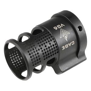 SAA SilencerCo Ospreyタイプサプレッサー 8inch (14mm逆ネジ) BK