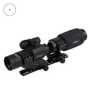 LPタイプ HAMR 4×24スコープ/DeltaPointドットサイトセット ブラック