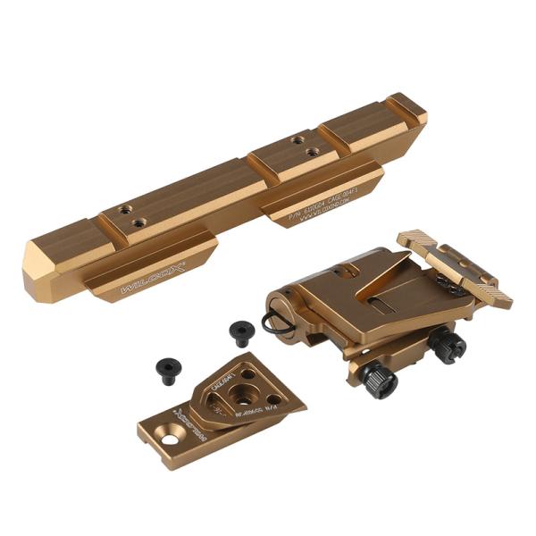 SOTAC GEAR WILCOXタイプ サイドフリップマウント(右展開)＆ ライザーマウントセット...