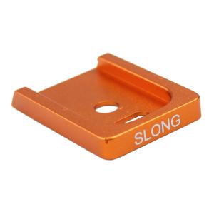 SLONG Airsoft Glock アルミマガジンバンパーOrange (東京マルイ/WEグロッ...