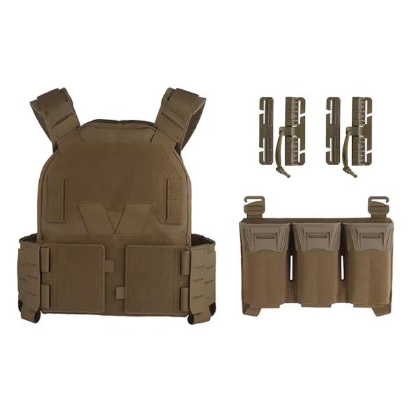 WoSporT ミニマル軽量 プレートキャリア CoyoteBrown