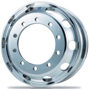トラック アルコア アルミホイール 22.5×7.50 ISO規格 10穴 4本 中古