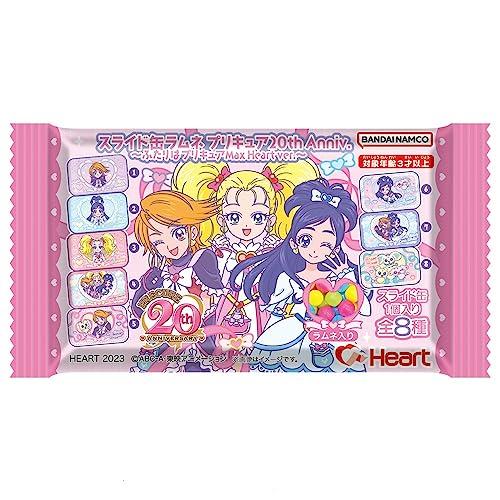 スライド缶ラムネ プリキュア２０ｔｈ Ａｎｎｉｖ． 10個入 食玩・清涼菓子