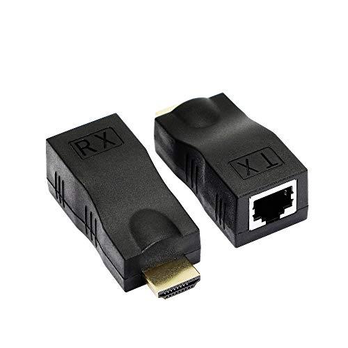 SinLoon HDMIエクステンダー HDMI to RJ45 HDMI延長器 HDMI送受信機 ...