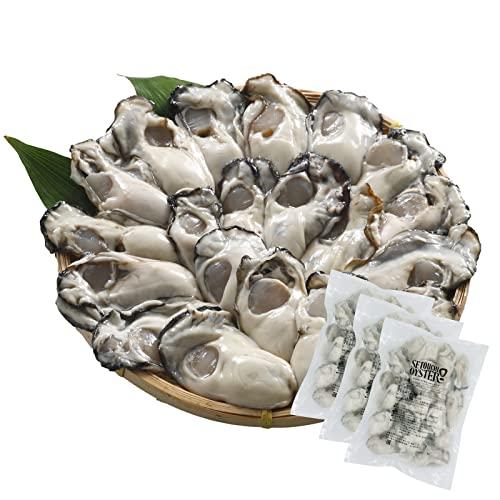 SETOUCHI OYSTER 冷凍 かき 広島県 産 1.8kg （ 600g × 3袋 / 解凍...