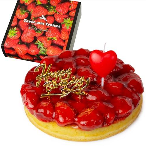 魔法洋菓子店ソルシエ 苺のコンポート タルト ケーキ 5号 直径16cm 4人〜6人分 約530g ...