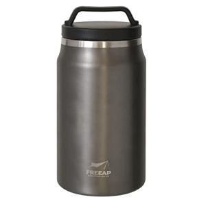 FREEAP アイスタンク キャンプ 氷入れ メタリックグレー K-10689MG 1.8L｜ヘルクレス ヤフーショップ