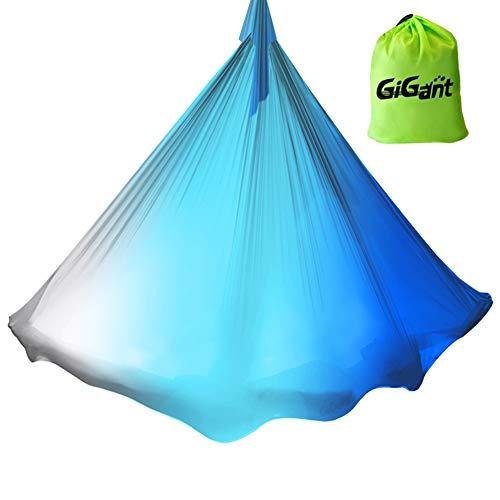 GiGant グラデーション エアリアルヨガ 専用 ハンモックヨガ 布 5ｍ×2.8ｍ 単体 空中ヨ...