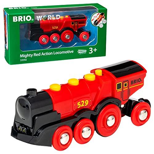 BRIO WORLD マイティーアクション機関車 33592