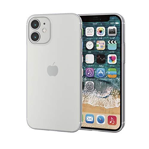 エレコム iPhone 12 mini ケース Qi充電対応 ソフト 薄型 クリア PM-A20AU...