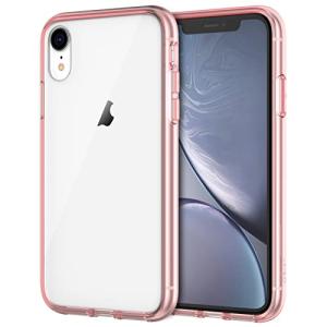 JEDirect iPhonexr ケース (6.1インチ専用iPhone XR) 衝撃吸収 バンパーカバー 傷つけ防止 クリアバック (ローズ｜hercules23