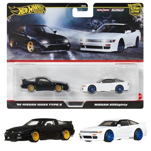 ホットウィール(Hot Wheels) プレミアム 2パック - '96 日産 180SX タイプX...