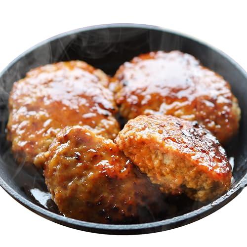 しゃぶまる 玉ねぎの旨味たっぷり メガ盛り ジューシー ハンバーグ 100グラム (x 12)