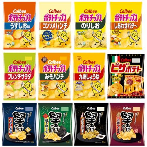 カルビー スナック菓子 詰め合わせ セット ポテトチップス 堅あげポテト ピザポテト12種類