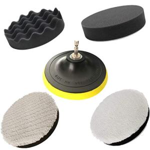 ポリッシャー バフ jiguoor 洗車用 車磨き スポンジ