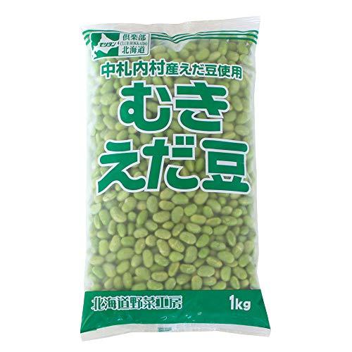 ママパン冷凍野菜 むきえだ豆 モリタン 1kg 北海道産 枝豆