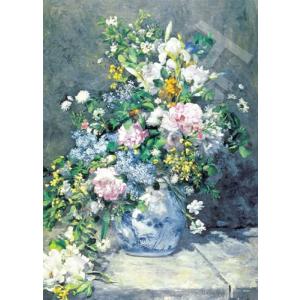 エポック社 2000ピース ジグソーパズル 春の花束 スーパースモールピース (38x53cm) 54-237 のり付き ヘラ付き 点数券付き