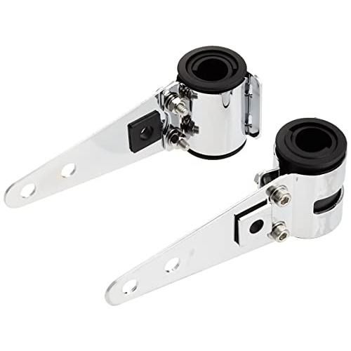 キジマ (kijima) バイク ヘッドライトステー カスタム ロングタイプ 27-39mm スチー...