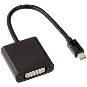 エレコム 変換アダプタ miniDisplayPort-DVI for Mac/Surface/Lenovo ブラック AD-MDPDVIBK｜hercules23