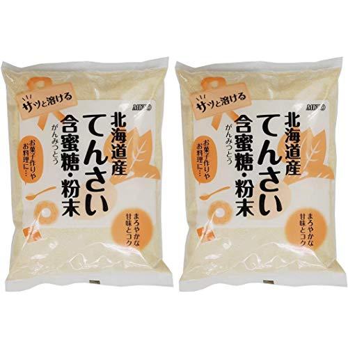 Organic home ムソー てんさい含蜜糖・粉末 500gx２個 コンパクト  北海道産てんさ...