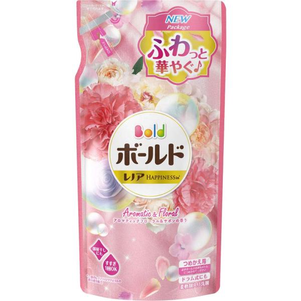 Ｐ＆Ｇ ボールドジェル アロマティックフローラル＆サボン 詰め替え ６２０ｇ ３個セット